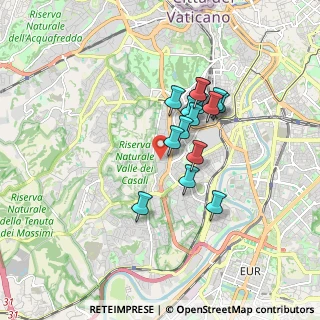 Mappa Via Carlo Oreste Zuretti, 00151 Roma RM, Italia (1.40467)