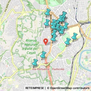 Mappa Via Carlo Oreste Zuretti, 00151 Roma RM, Italia (1.0245)