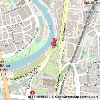 Mappa Lungotevere San Paolo, 12, 00146 Roma, Roma (Lazio)
