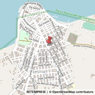 Mappa Corso Vittorio Emanuele, 65, 71010 Lesina, Foggia (Puglia)