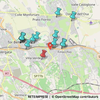Mappa Via Grammichele, 00133 Roma RM, Italia (1.95714)