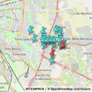 Mappa Via Matteo De Pasti, 00133 Roma RM, Italia (1.13)