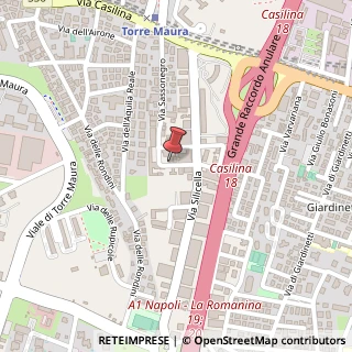 Mappa Via dei Lucenti, 1, 00169 Roma, Roma (Lazio)