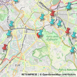 Mappa Via Augusto Franzoi, 00147 Roma RM, Italia (3.39)