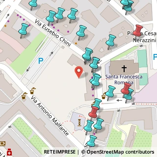 Mappa Via Augusto Franzoi, 00147 Roma RM, Italia (0.07692)