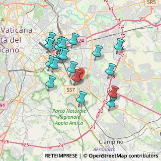 Mappa 00175 Roma RM, Italia (3.434)