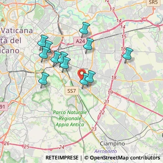 Mappa 00175 Roma RM, Italia (3.6525)