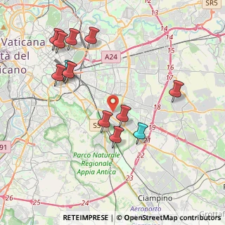 Mappa 00175 Roma RM, Italia (4.45833)