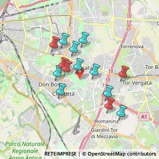 Mappa Via Roberto Fancelli, 00173 Roma RM, Italia (1.69)