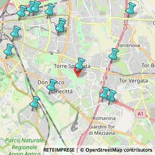 Mappa Via Roberto Fancelli, 00173 Roma RM, Italia (3.242)