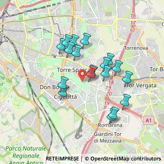 Mappa Via Roberto Fancelli, 00173 Roma RM, Italia (1.7)