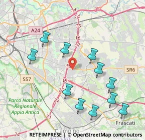 Mappa Via degli Orafi, 00133 Roma RM, Italia (4.48455)