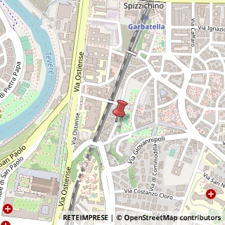 Mappa Via Alessandro Cialdi,  5, 00154 Roma, Roma (Lazio)