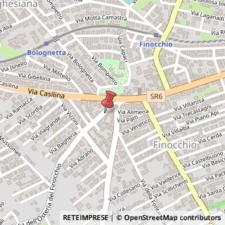 Mappa Via dell'Osteria del Finocchio, 17, 00132 Roma, Roma (Lazio)