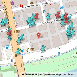 Mappa Piazza Augusto Righi, 00146 Roma RM, Italia (0.09655)