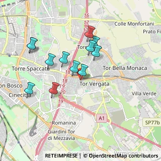 Mappa Via Tommaso Mercandetti, 00133 Roma RM, Italia (1.84583)