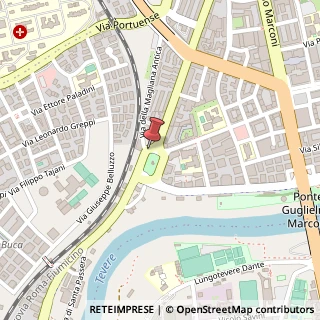 Mappa Via Rossini, 1, 00146 Roma, Roma (Lazio)
