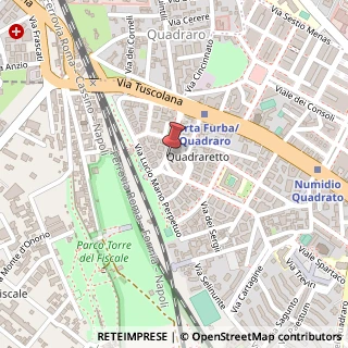 Mappa Via dei Levii,  32, 00174 Roma, Roma (Lazio)