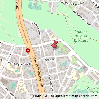 Mappa Via Giuseppe Saredo, 57, 00173 Roma, Roma (Lazio)