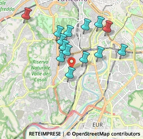 Mappa Via A. Fenizi, 00149 Roma RM, Italia (1.73214)