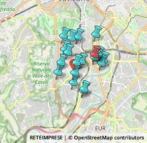 Mappa Via A. Fenizi, 00149 Roma RM, Italia (1.1625)