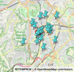 Mappa Via A. Fenizi, 00149 Roma RM, Italia (1.24111)