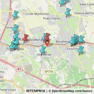 Mappa Via del Ponte della Catena, 00133 Roma RM, Italia (2.824)