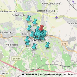 Mappa Via del Casale del Finocchio, 00132 Roma RM, Italia (0.896)