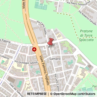 Mappa Via Carlo Fadda, 63, 00173 Roma, Roma (Lazio)