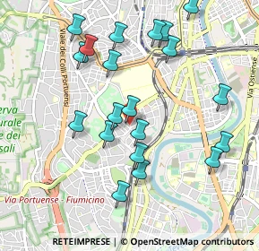 Mappa Via Alessandro Brisse, 00149 Roma RM, Italia (1.0675)