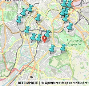 Mappa Via Giacomo Biga, 00154 Roma RM, Italia (2.25938)