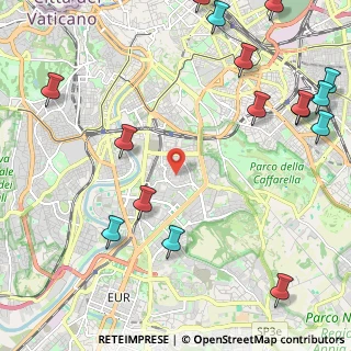 Mappa Via Giacomo Rho, 00154 Roma RM, Italia (3.29813)