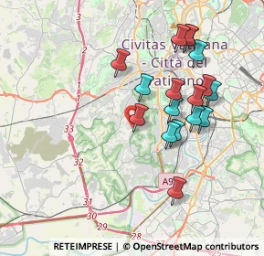 Mappa Via dei Polenta, 00164 Roma RM, Italia (3.76)