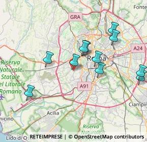 Mappa Via dei Polenta, 00164 Roma RM, Italia (8.00182)