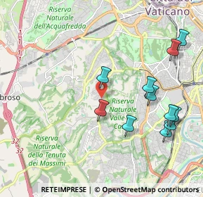 Mappa Via dei Polenta, 00164 Roma RM, Italia (2.34455)