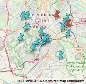 Mappa Via di Pozzo Pantaleo, 00149 Roma RM, Italia (3.40111)