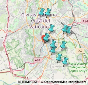 Mappa Via di Pozzo Pantaleo, 00149 Roma RM, Italia (3.24)