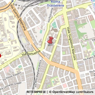 Mappa Via Giuseppe Veronese,  57, 00146 Roma, Roma (Lazio)