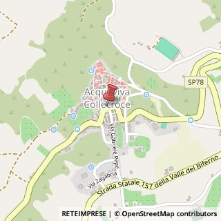 Mappa Via Indipendenza, 42, 86030 Acquaviva Collecroce, Campobasso (Molise)