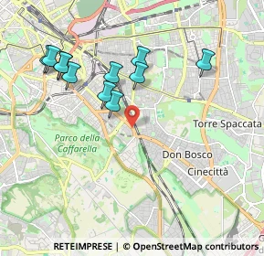 Mappa Tuscolana- Mandrione, 00178 Roma RM, Italia (2.06818)