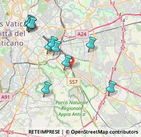 Mappa Tuscolana- Mandrione, 00178 Roma RM, Italia (4.40182)