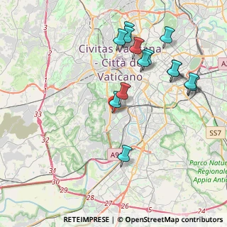 Mappa Via Luigi Ronzoni, 00151 Roma RM, Italia (4.49857)