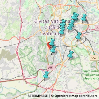 Mappa Via Luigi Ronzoni, 00151 Roma RM, Italia (4.49692)