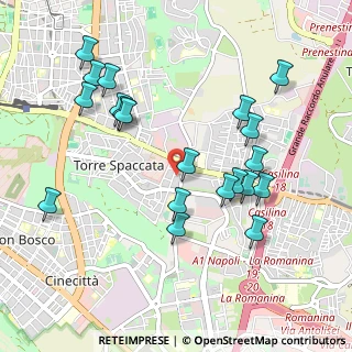Mappa Via Nino Ilari, 00169 Roma RM, Italia (1.0985)