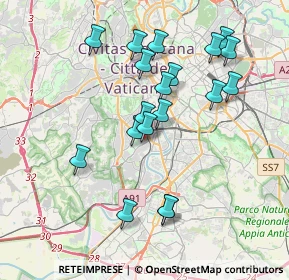 Mappa Salita di S. Carlo, 00149 Roma RM, Italia (3.82947)