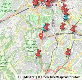Mappa Viale dei Colli Portuensi, 00100 Roma RM, Italia (2.91647)