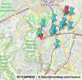 Mappa Viale dei Colli Portuensi, 00100 Roma RM, Italia (2.09143)