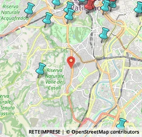 Mappa Viale dei Colli Portuensi, 00100 Roma RM, Italia (3.56944)