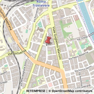 Mappa Via Borghesano Lucchese, 16, 00146 Roma, Roma (Lazio)