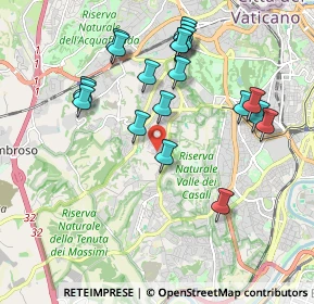 Mappa Via degli Ordelaffi, 00164 Roma RM, Italia (2.109)